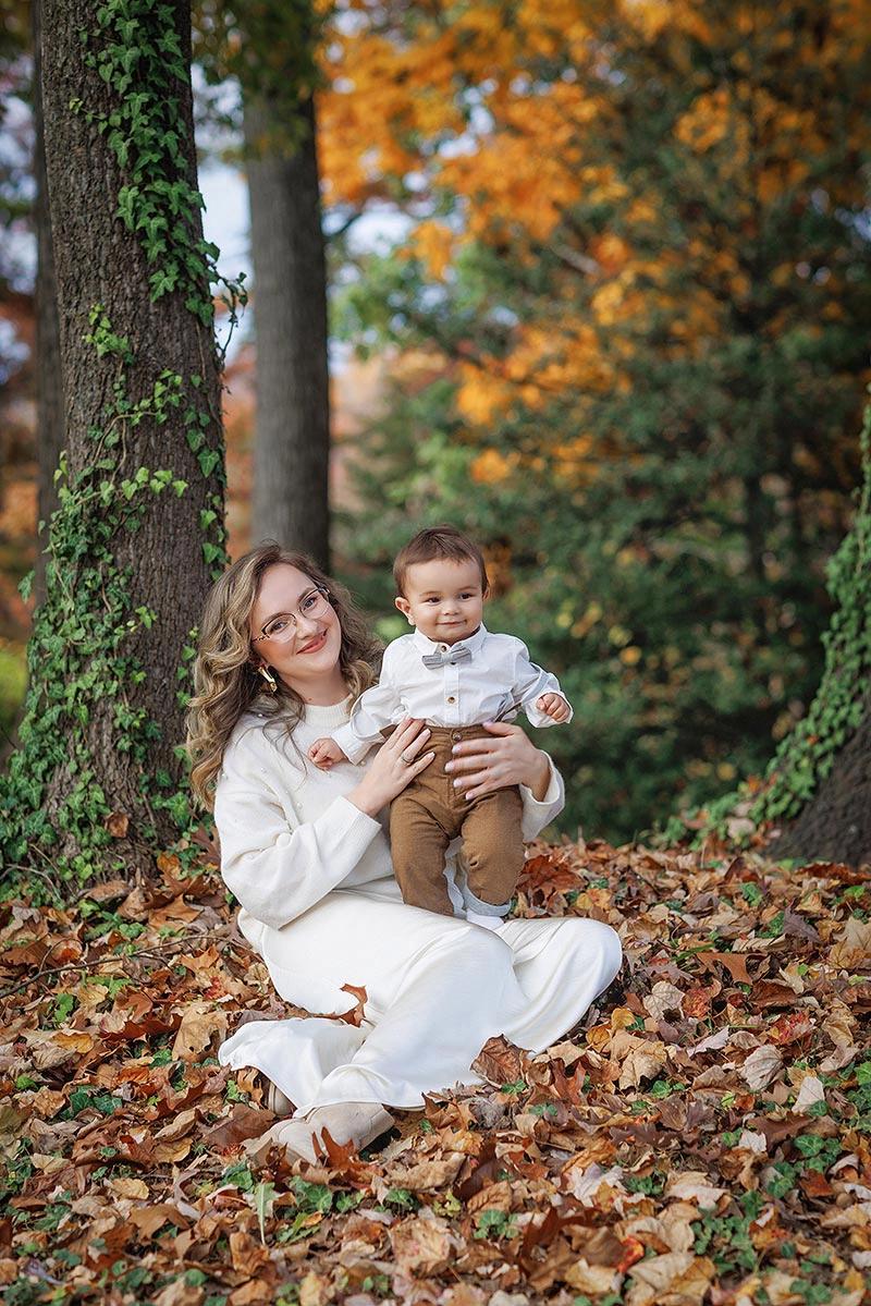 Children autumn photo session in Strasbourg