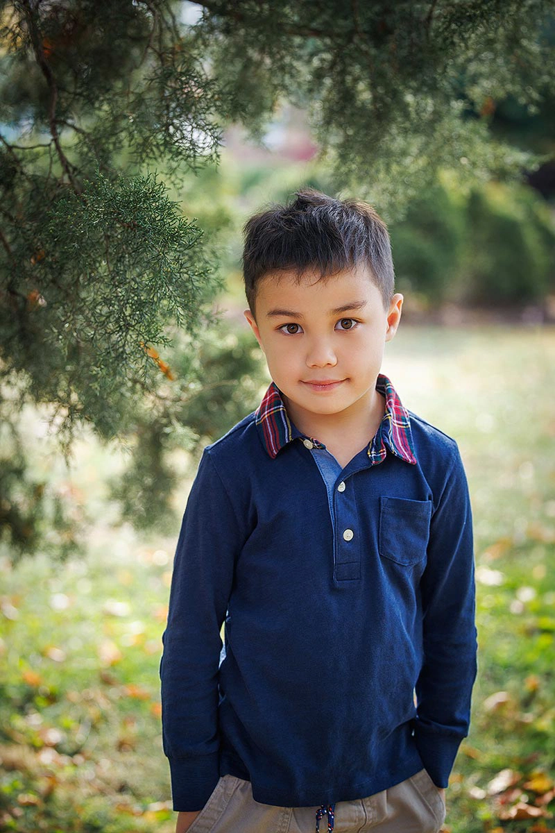Children autumn photo session in Strasbourg