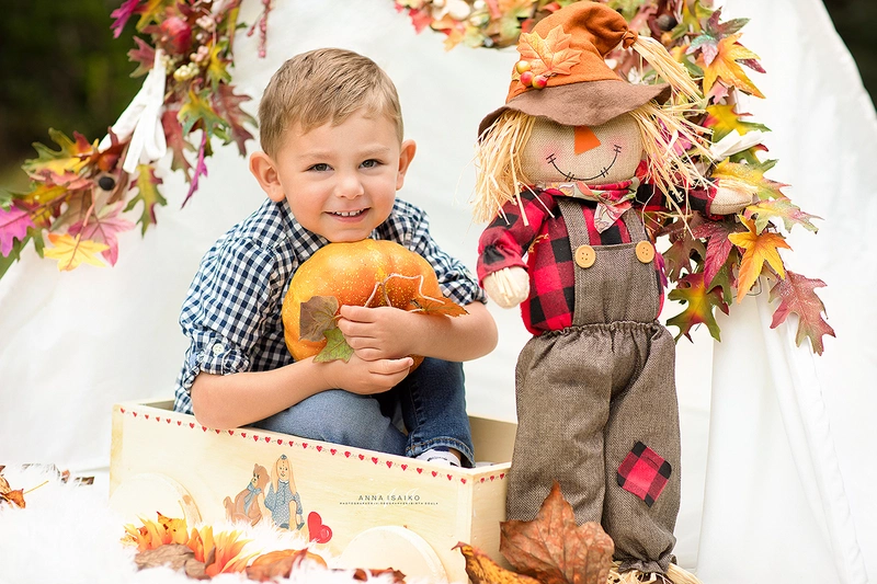 Family autumn photo session in Strasbourg