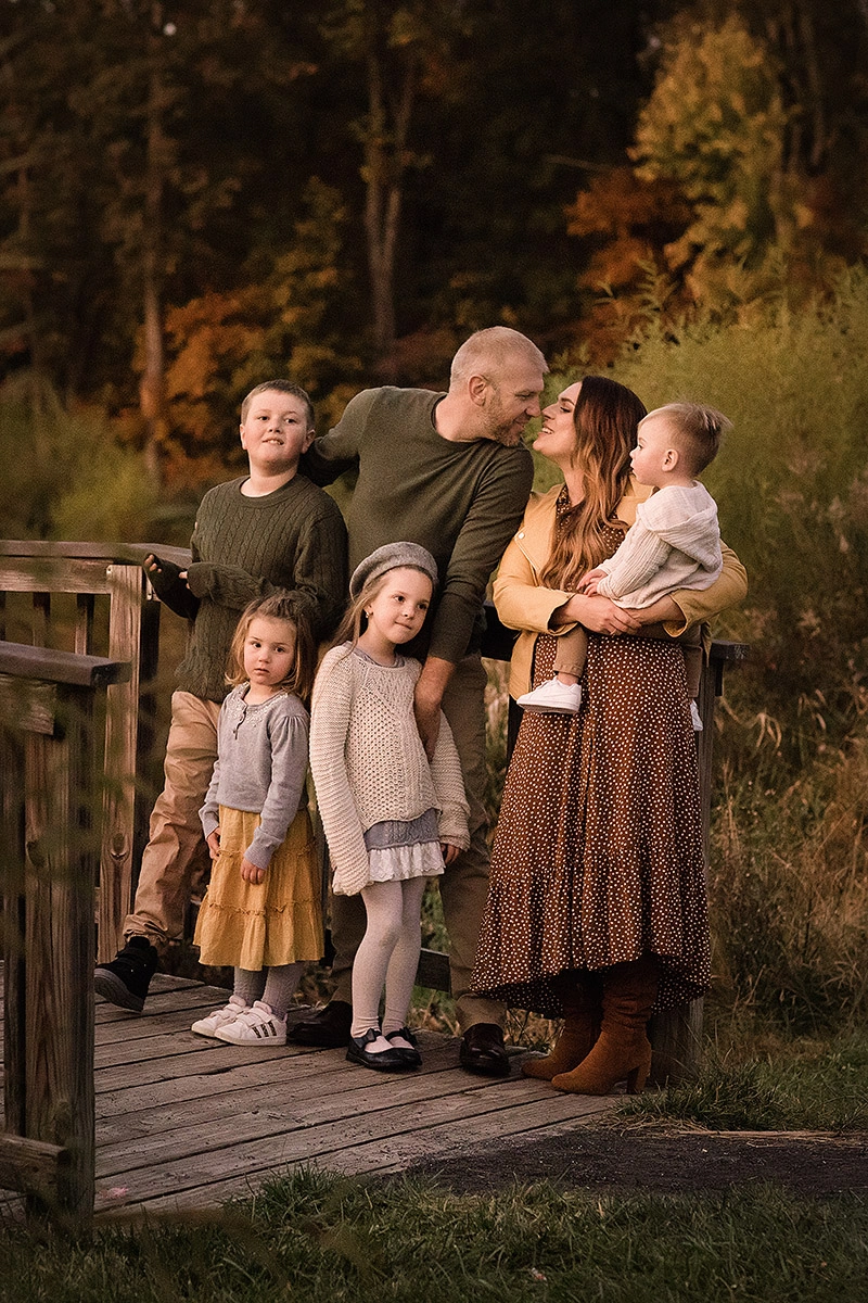 Family autumn photo session in Strasbourg