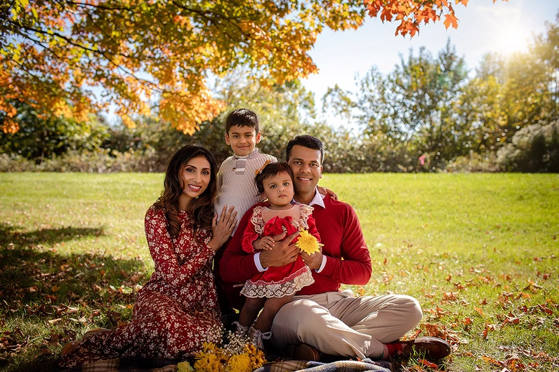 Family autumn photo session in Strasbourg