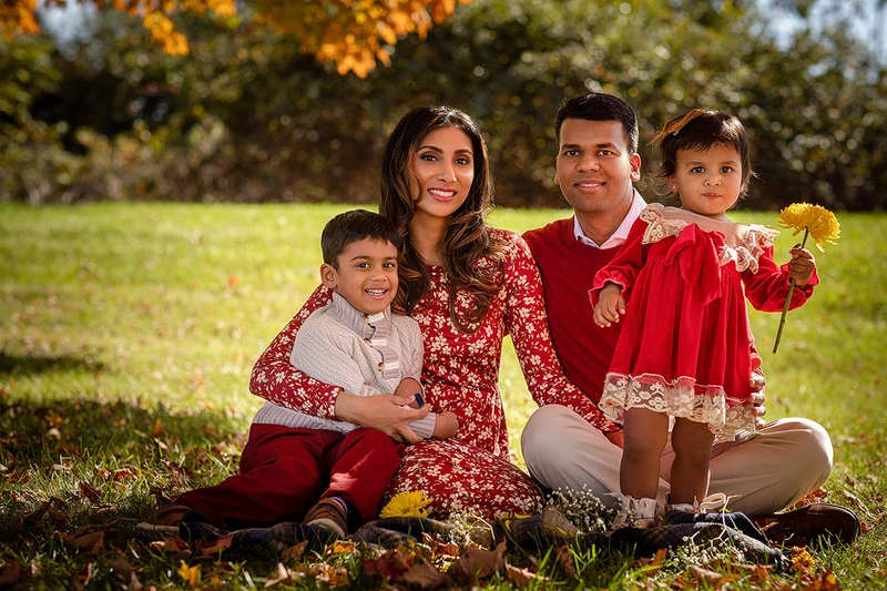 Family autumn photo session in Strasbourg