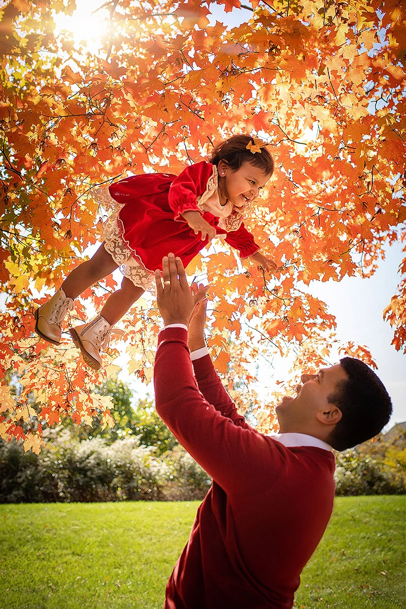 Family autumn photo session in Strasbourg