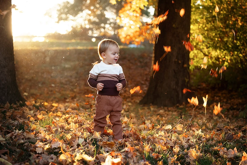 Family autumn photo session in Strasbourg