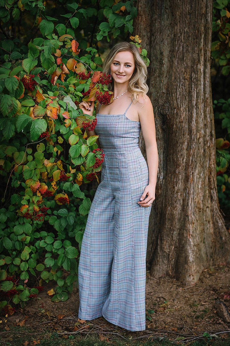 Individual autumn portrait session in Strasbourg